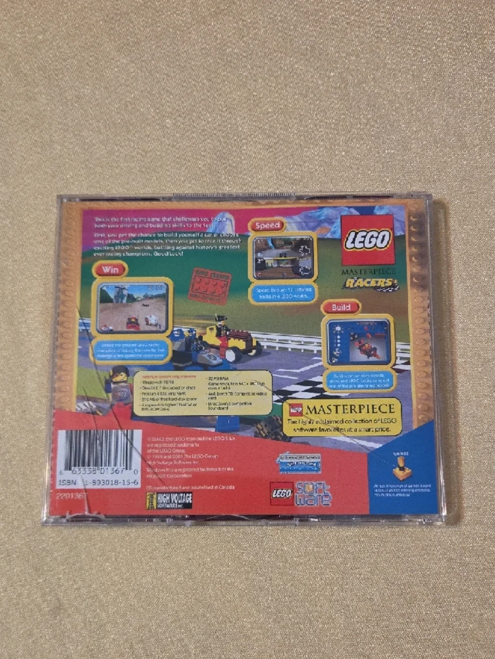 Lego Masterpiece Lego Racers Game - Picture 2 of 4